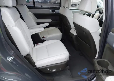 2025 Hyundai Santa Fe Hybrid Calligraphy из США, поврежденный, VIN 5NMP5DG17SH058289
